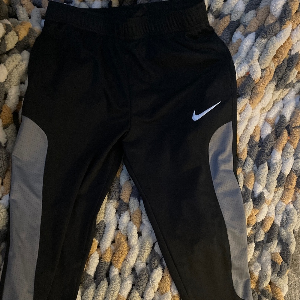 Nike Dri-Fit Pants - Black/Gray - Large